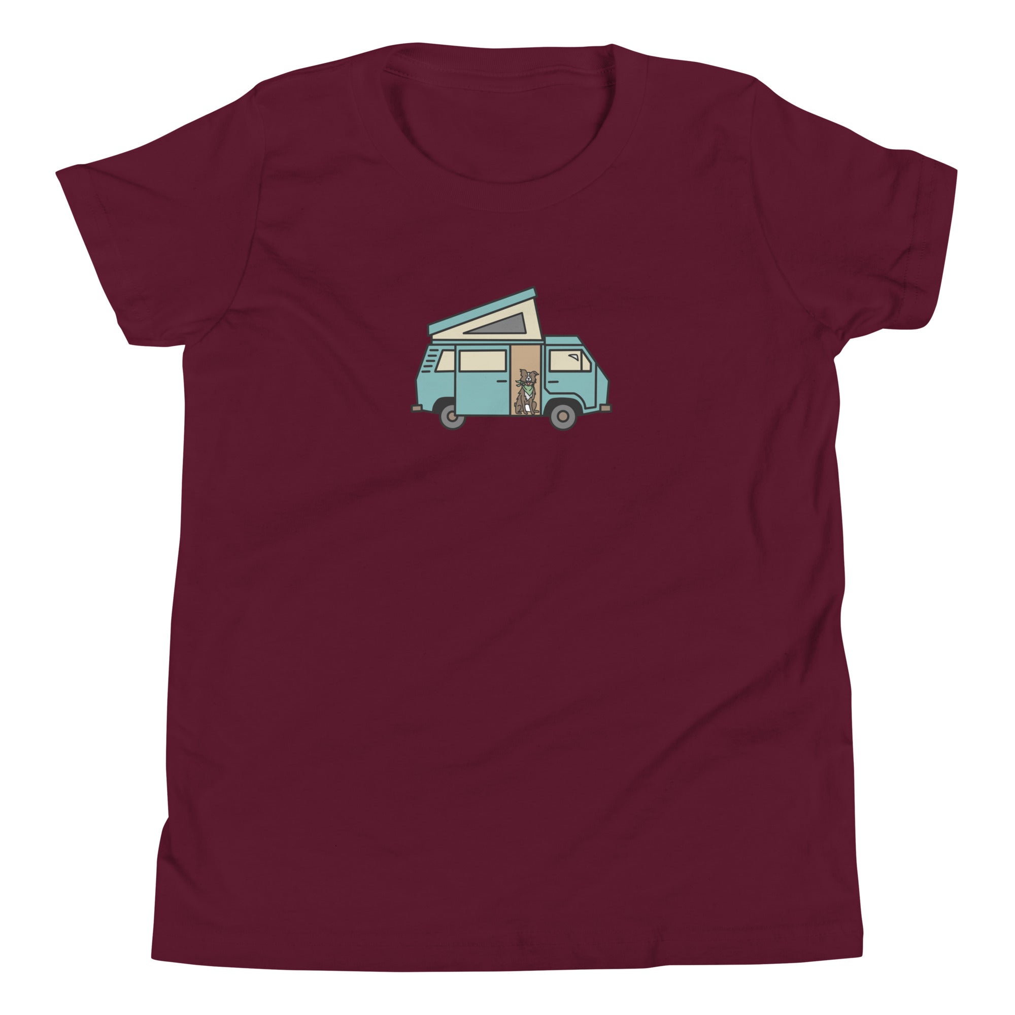 Dog in Van Youth T-Shirt - OVERLANDERS Outfitter