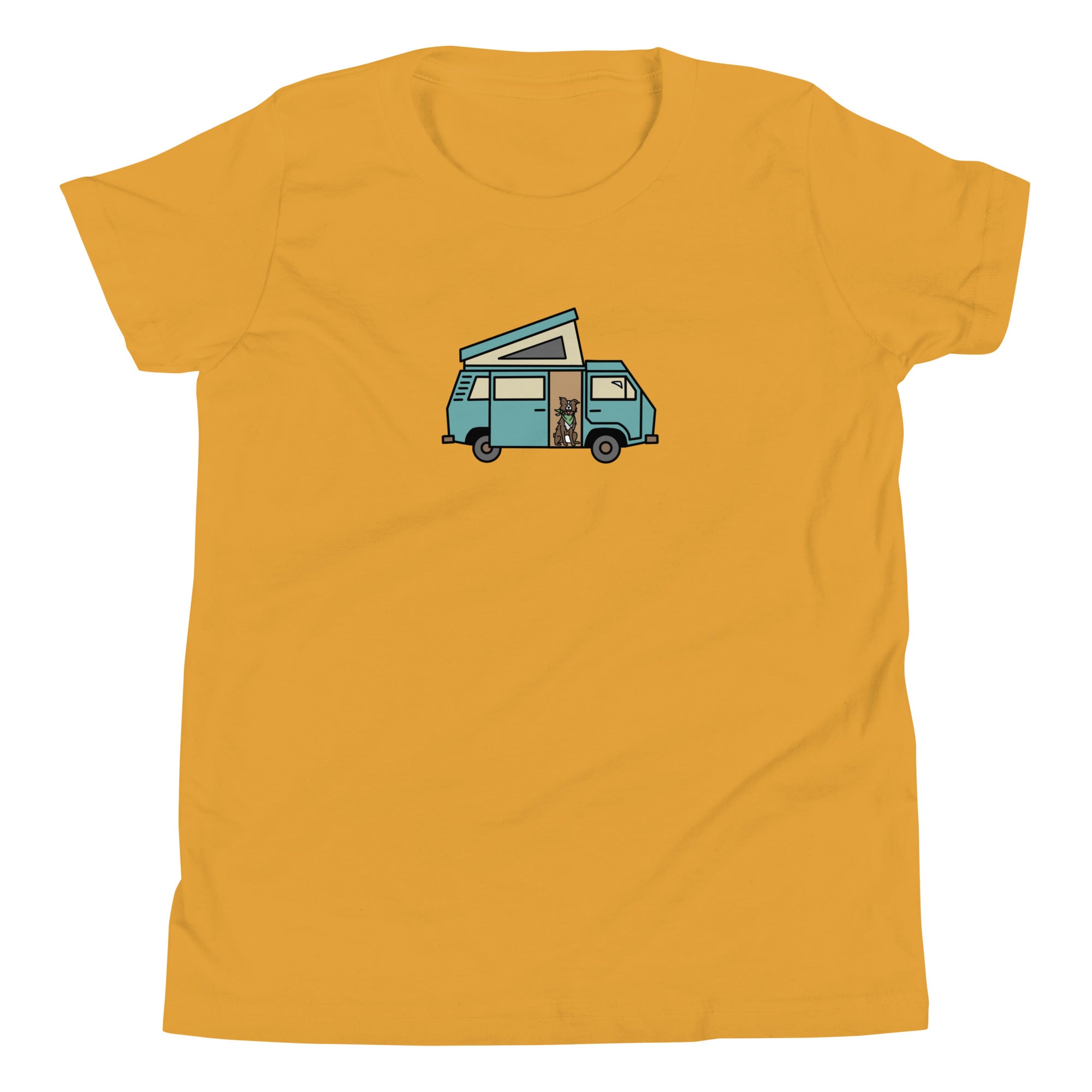 Dog in Van Youth T-Shirt - OVERLANDERS Outfitter