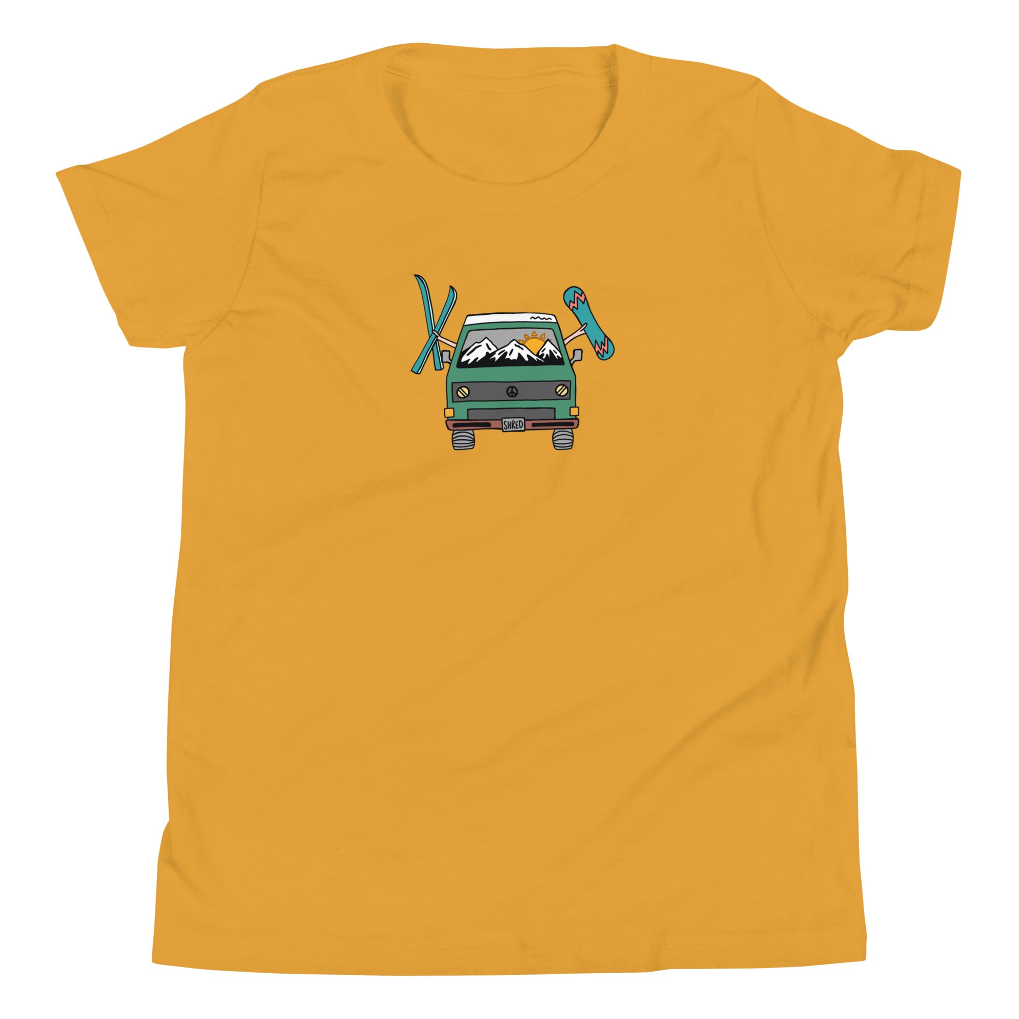 Shred Van Youth T-Shirt - OVERLANDERS Outfitter