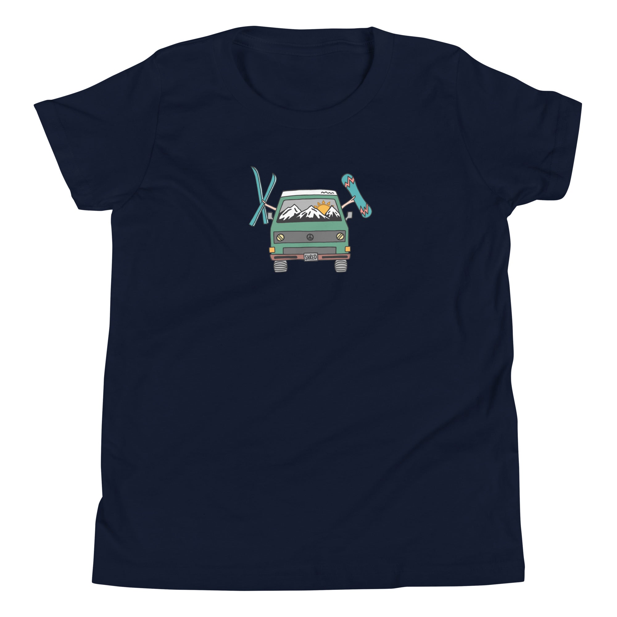 Shred Van Youth T-Shirt - OVERLANDERS Outfitter