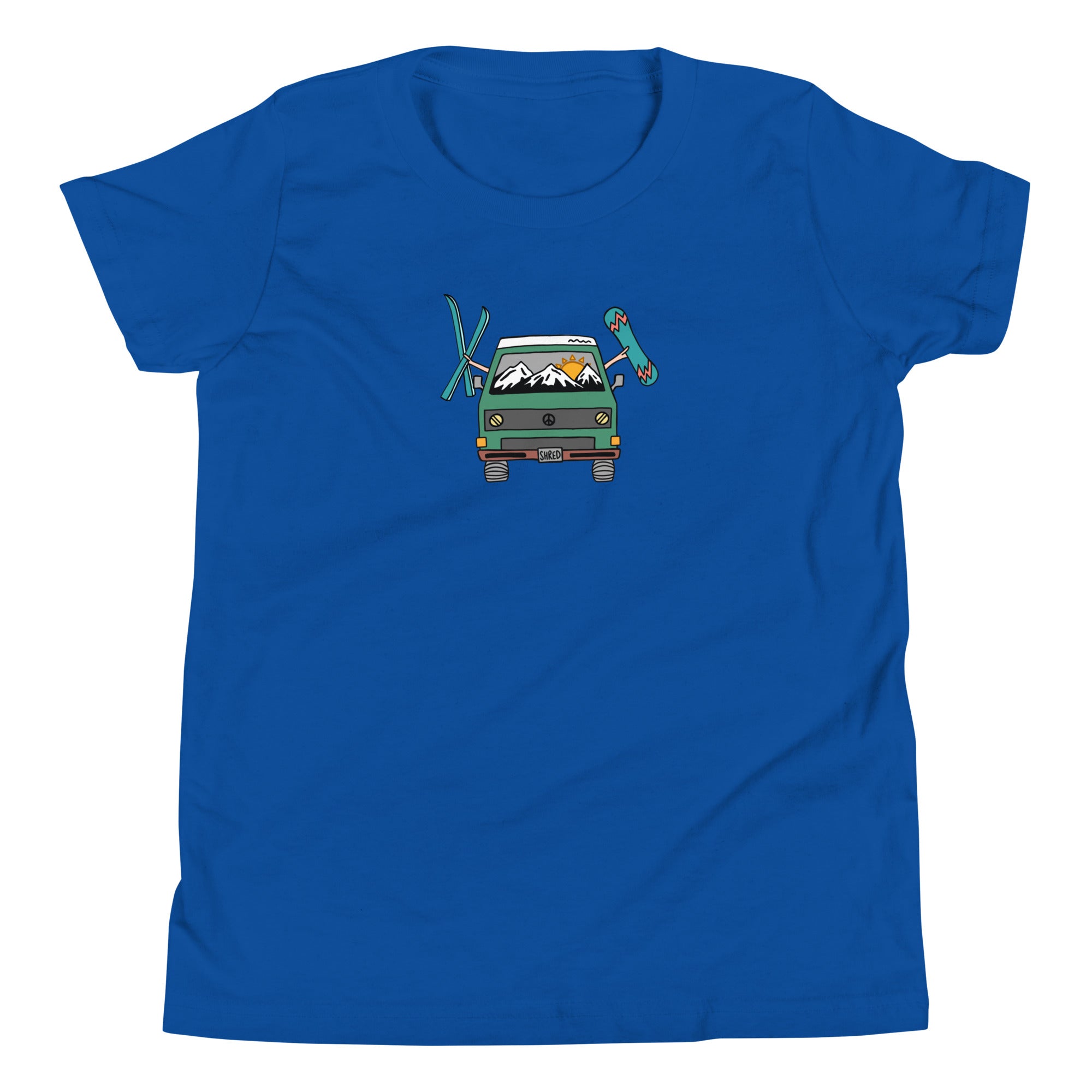 Shred Van Youth T-Shirt - OVERLANDERS Outfitter