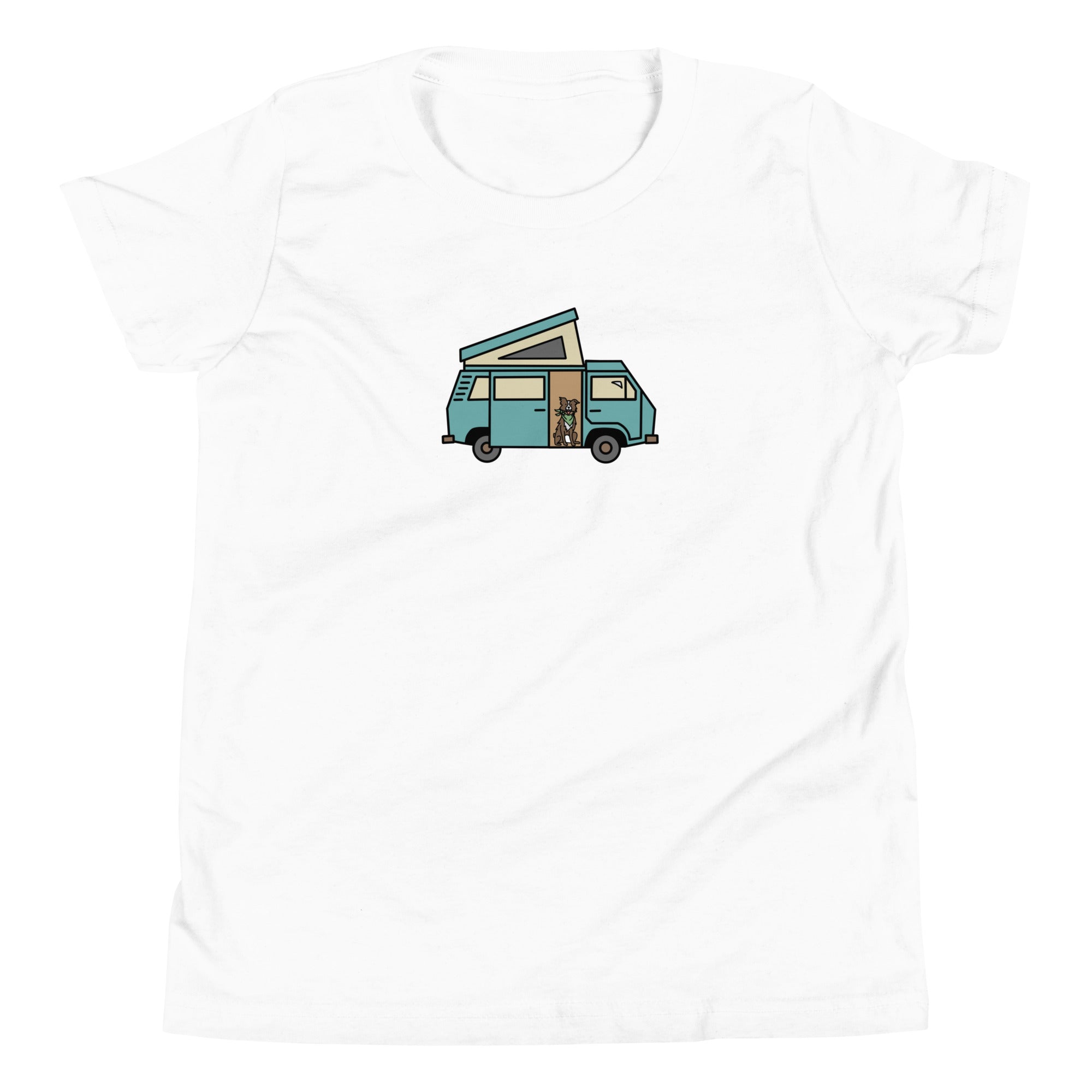 Dog in Van Youth T-Shirt - OVERLANDERS Outfitter