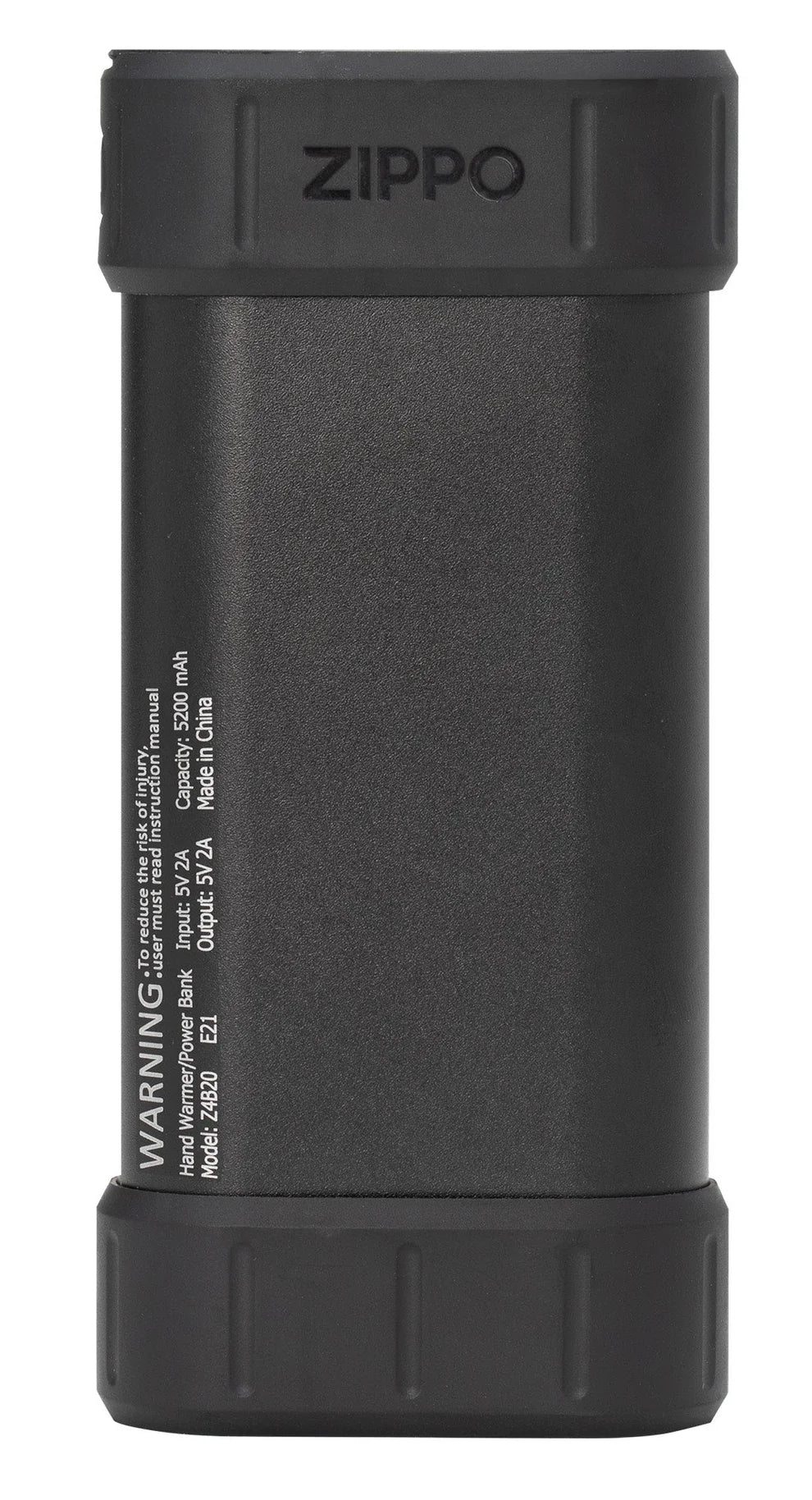 Americana Pipedream Apparel Zippo HeatBank 6 Pro rechargeable hand warmer and power bank, showing the device with buttons and display.