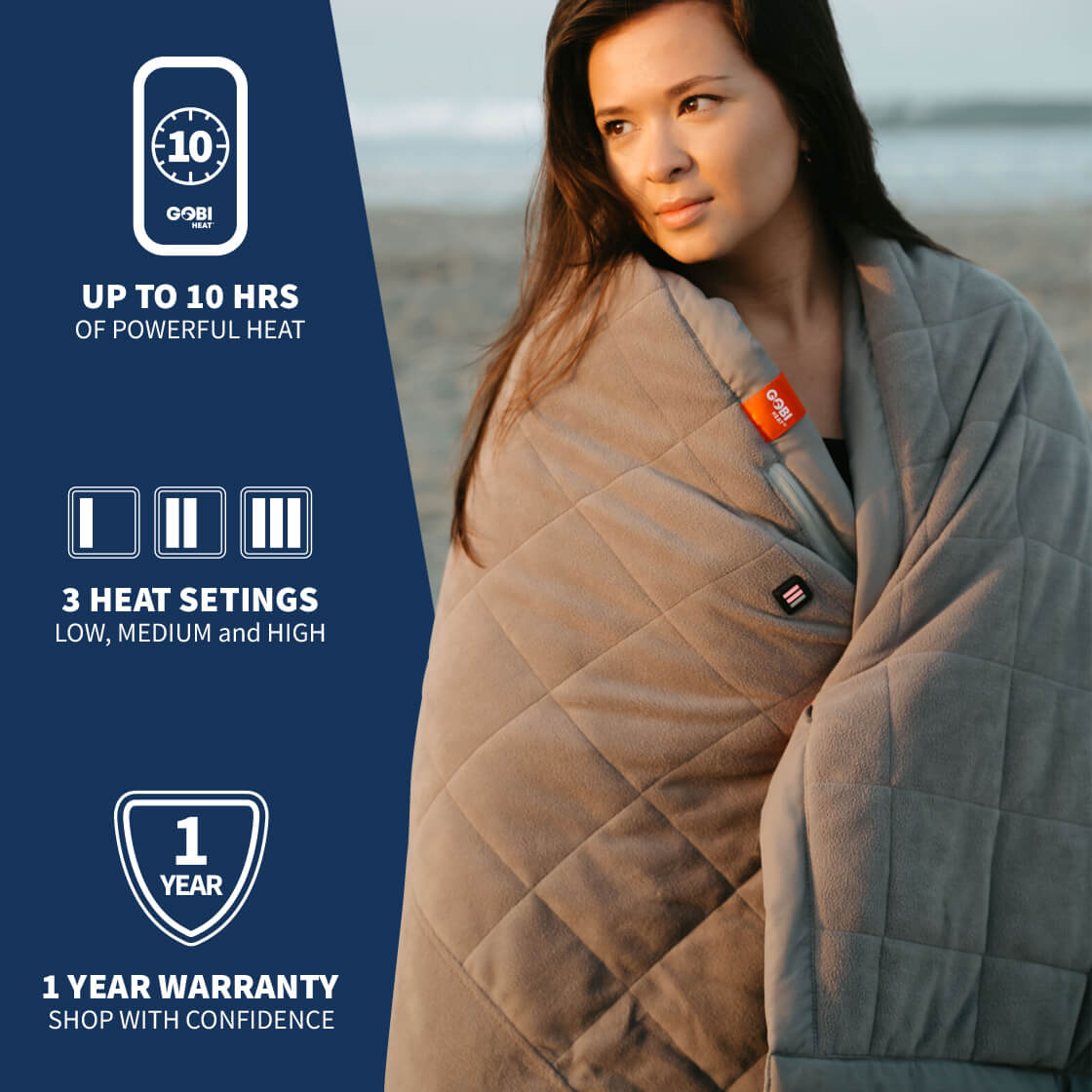 Zen Portable Heated Blanket - OVERLANDERS Outfitter